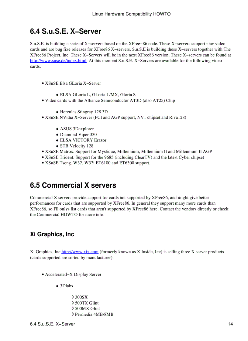 image for page Linux Hardware Compatibility HOWTO