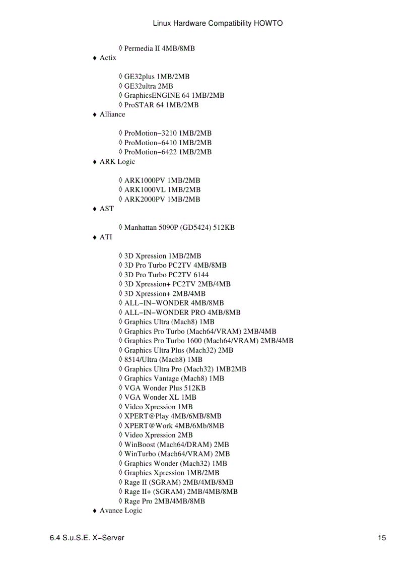 image for page Linux Hardware Compatibility HOWTO