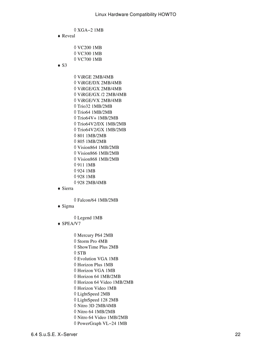 image for page Linux Hardware Compatibility HOWTO