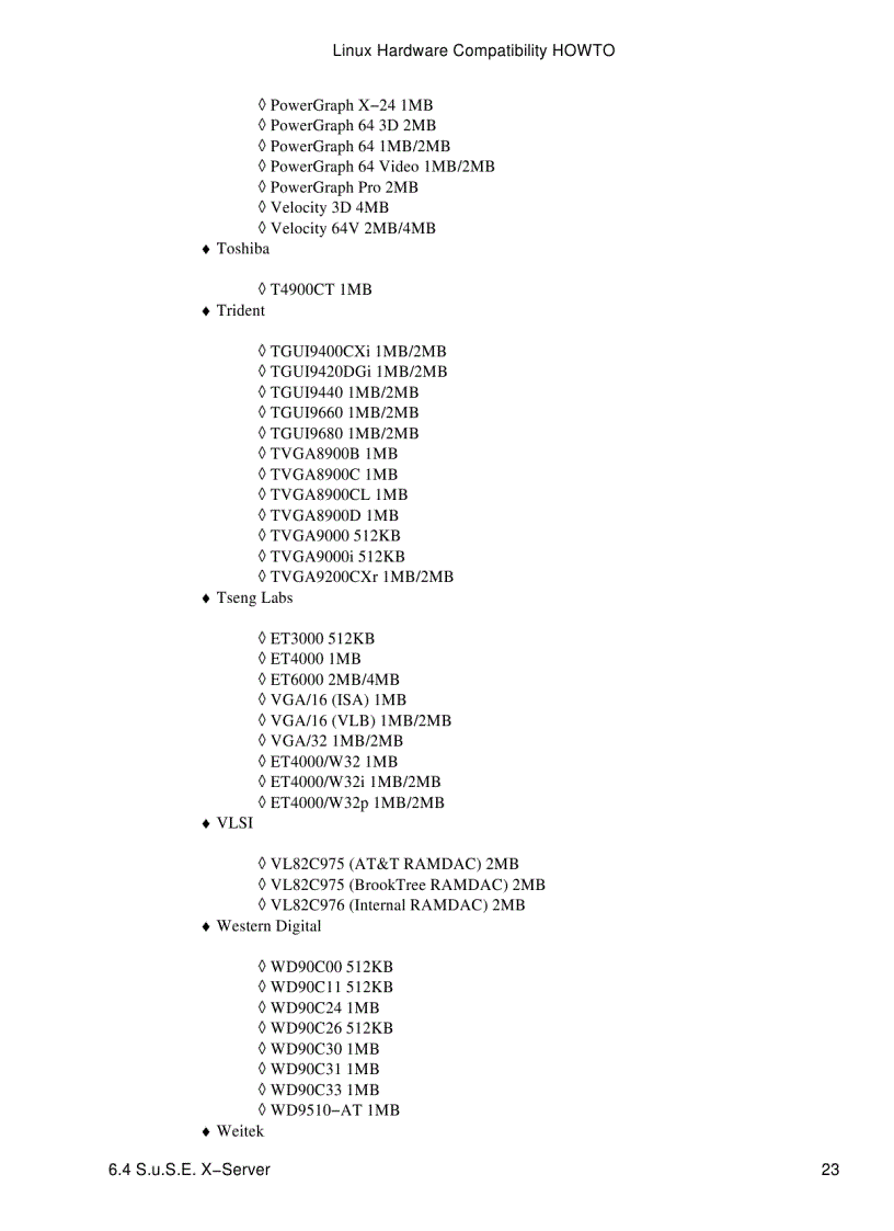 image for page Linux Hardware Compatibility HOWTO