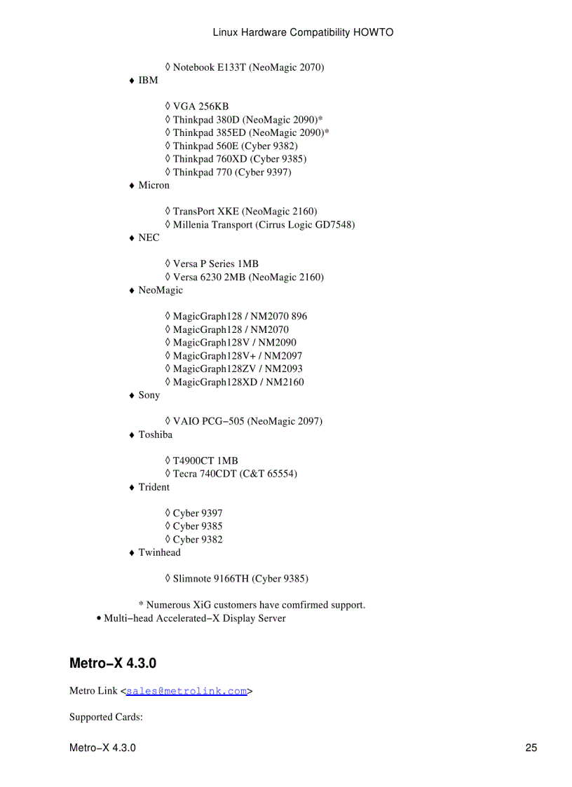 image for page Linux Hardware Compatibility HOWTO