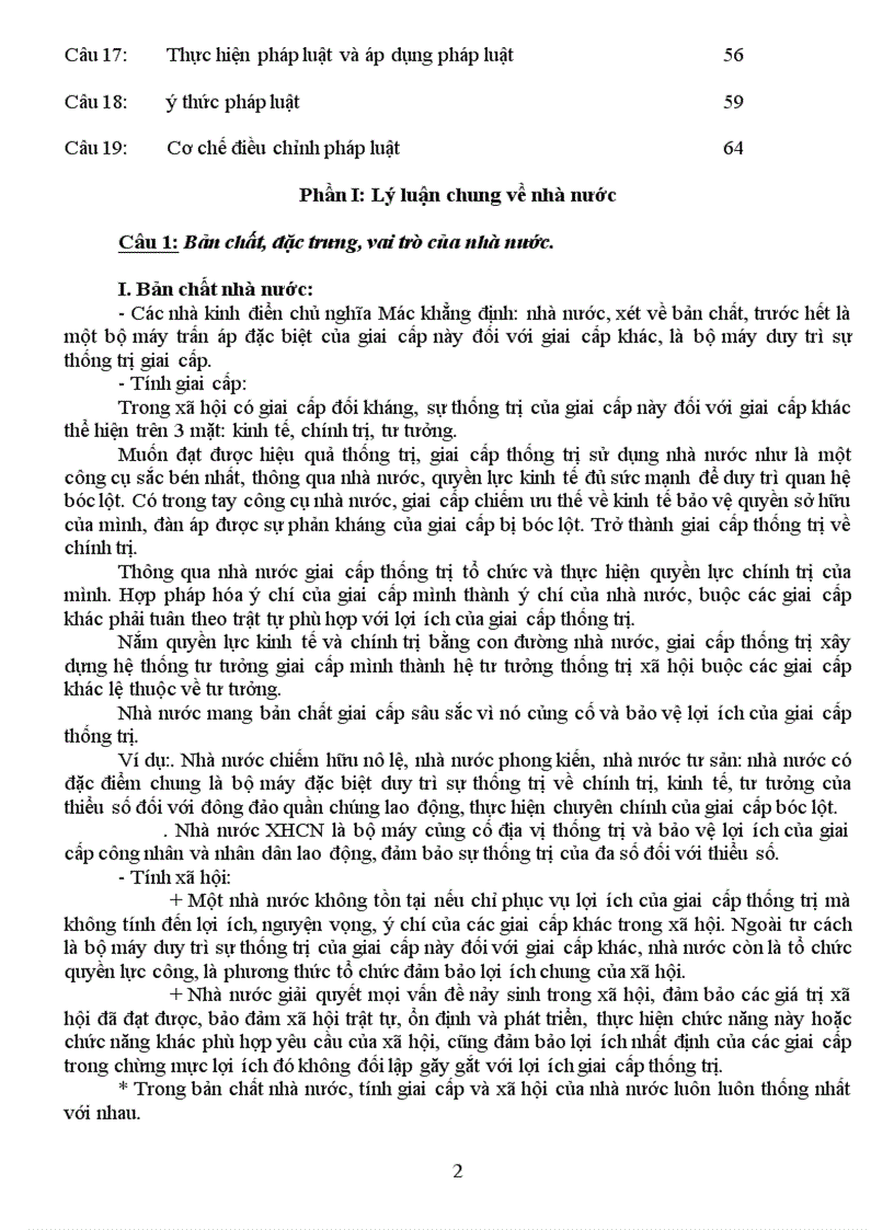 image for page Ôn tập lý luận chung nhà nước và pháp luật