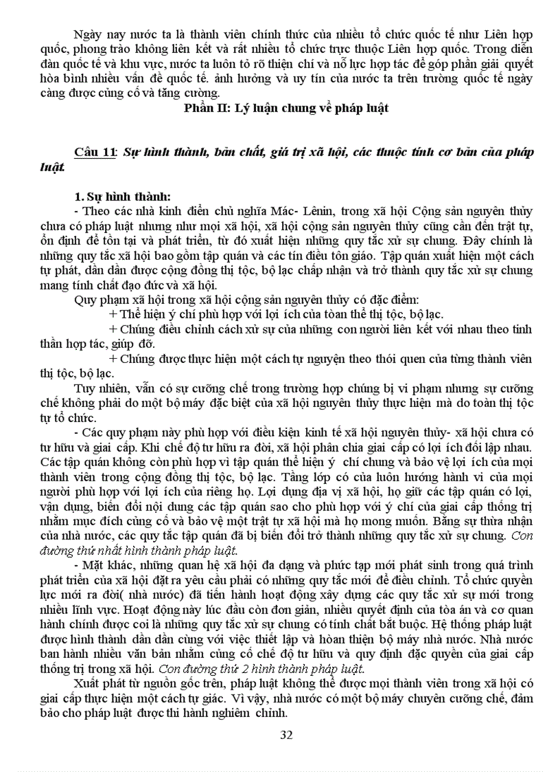 image for page Ôn tập lý luận chung nhà nước và pháp luật