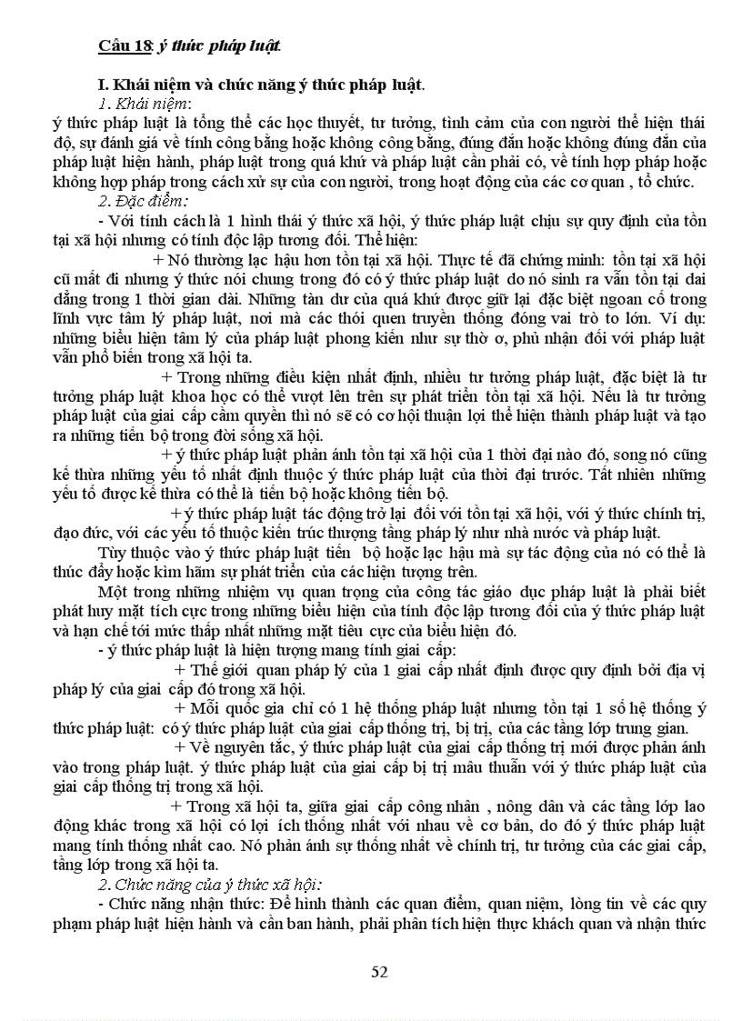 image for page Ôn tập lý luận chung nhà nước và pháp luật