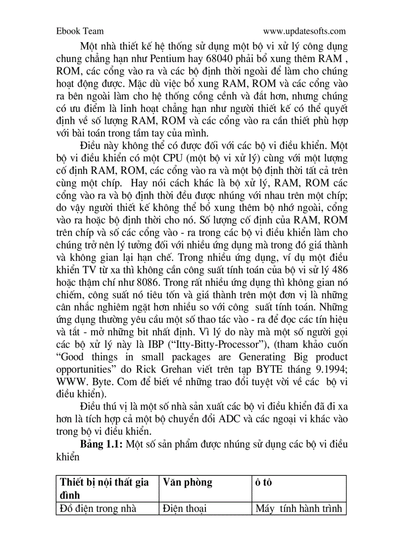 image for page Tìm hiểu về vi xử lí 8051