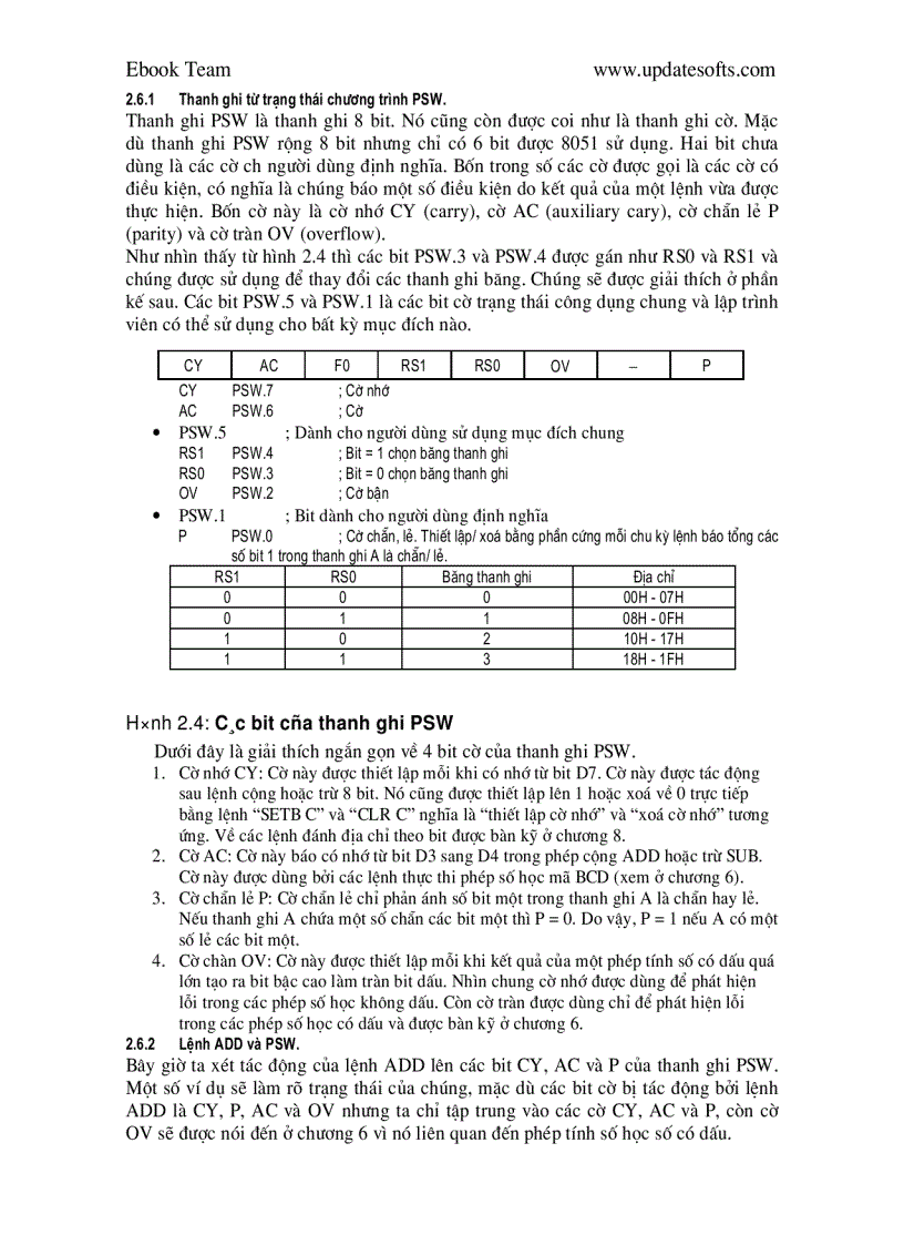 image for page Tìm hiểu về vi xử lí 8051