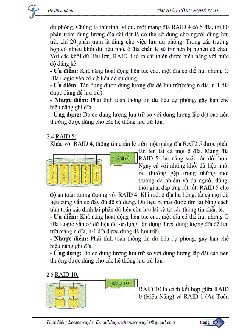 image for page Tìm hiểu cấu hình công nghệ Raid Redundant Array of Independent Disks