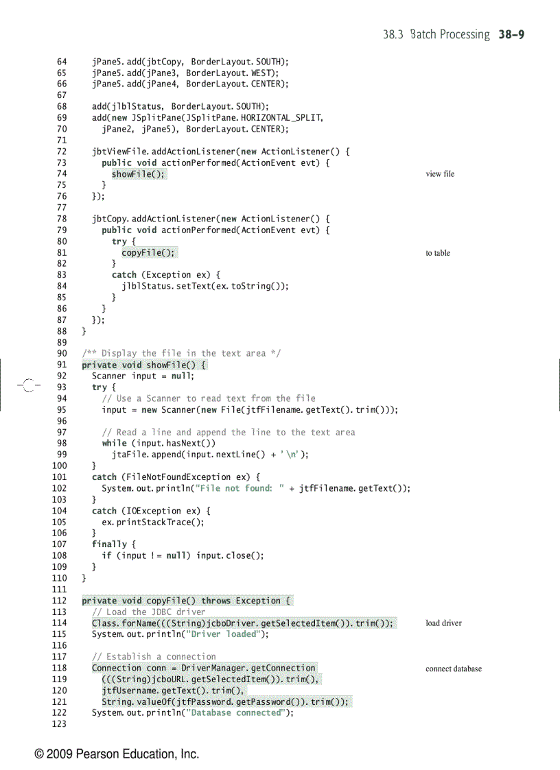 image for page Advanced Java database programming