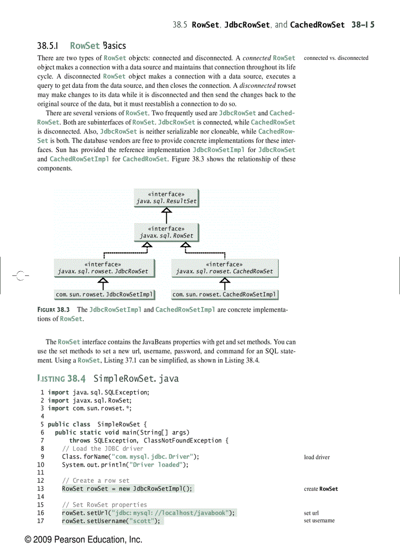 image for page Advanced Java database programming