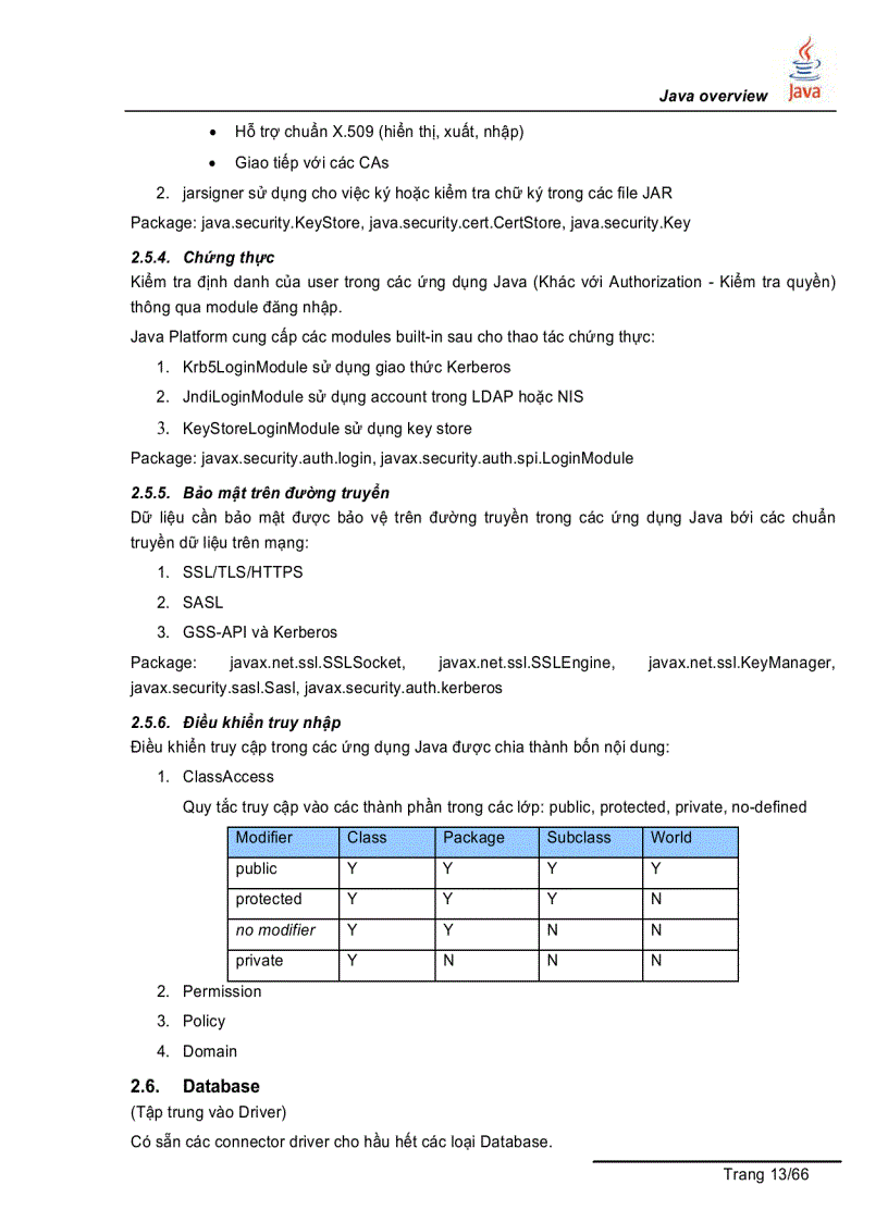 image for page Một số vấn đề về công nghệ Java