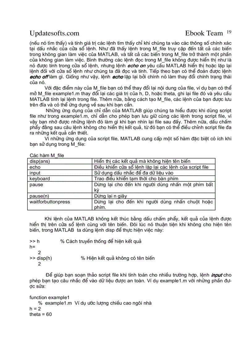 image for page Cơ bản về Matlab