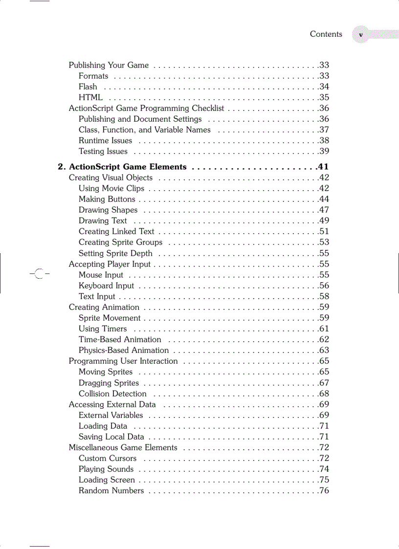 image for page ActionScript 3 Game Programming