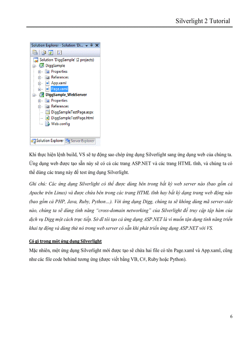 image for page Silverlight 2 tutorial
