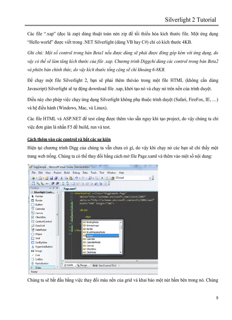 image for page Silverlight 2 tutorial