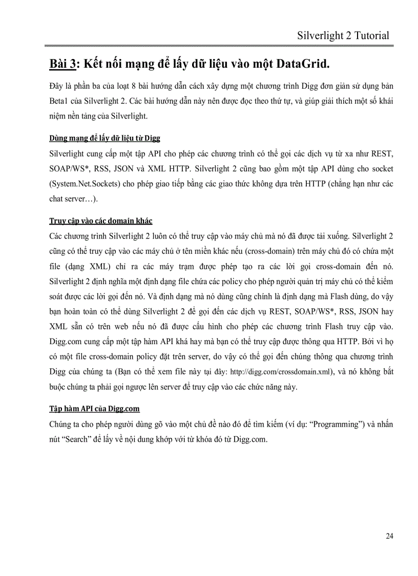 image for page Silverlight 2 tutorial