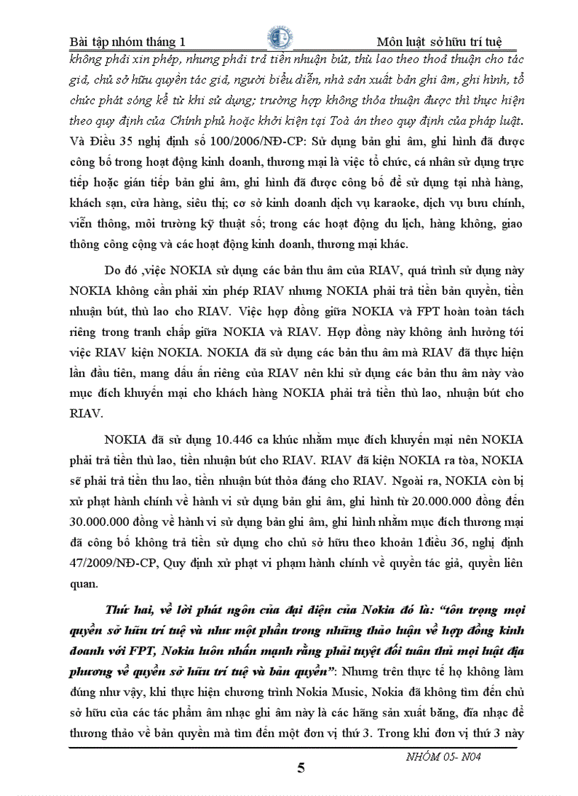 image for page Sưu tầm 2 vụ việc tranh chấp về quyền liên quan Vận dụng kiến thức đã học để phân tích và đưa ra quan điểm của nhóm về hướng giải quyết 9diem