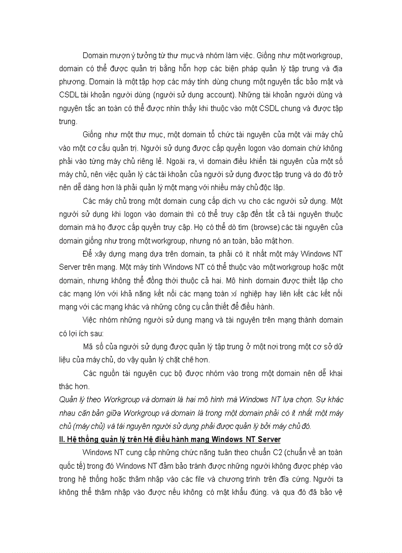 image for page Hệ thống quản lý của mạng Windows NT
