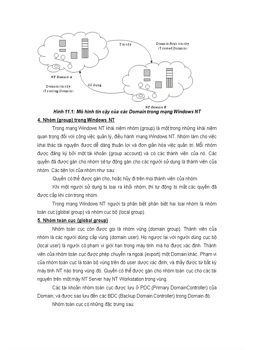 image for page Hệ thống quản lý của mạng Windows NT