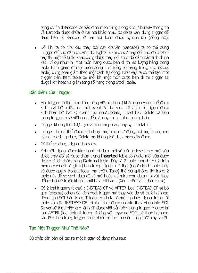 image for page Triggers And Views