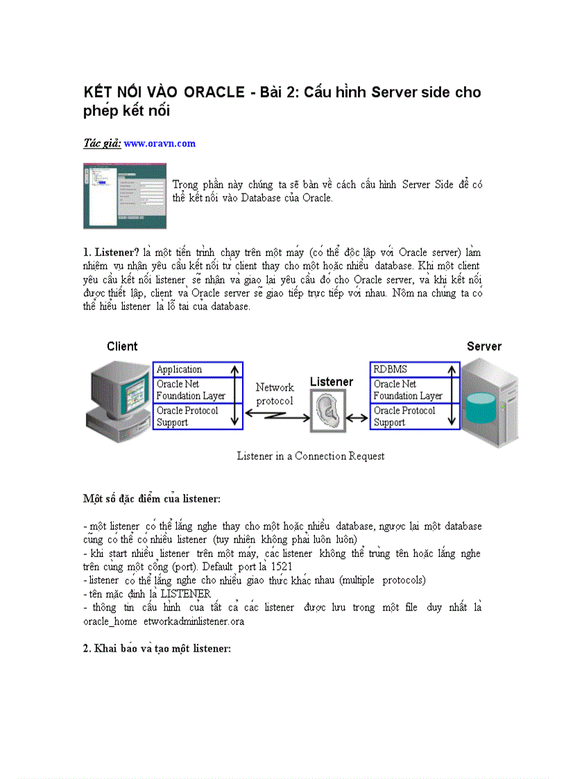 image for page Cấu hình Server side cho phép kết nối