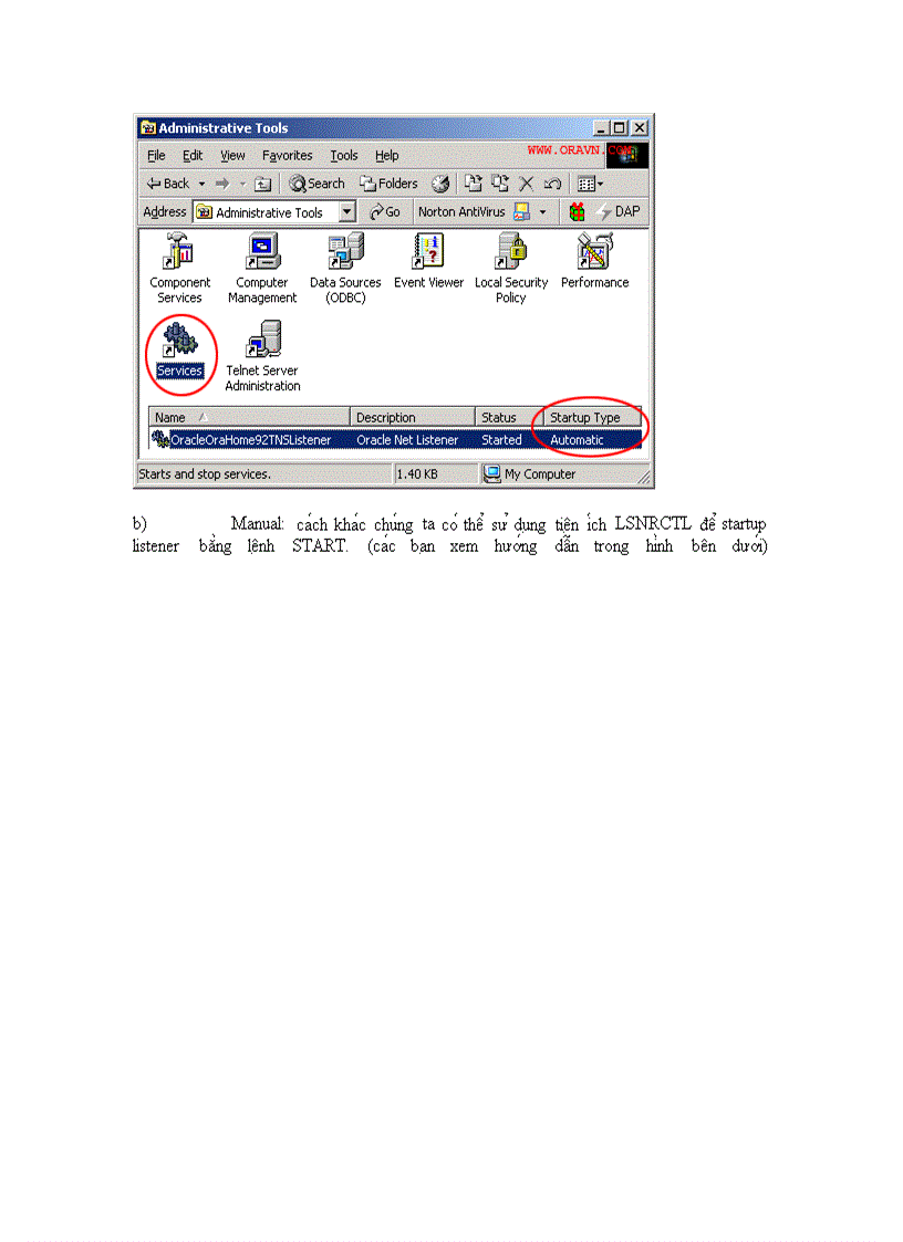 image for page Cấu hình Server side cho phép kết nối
