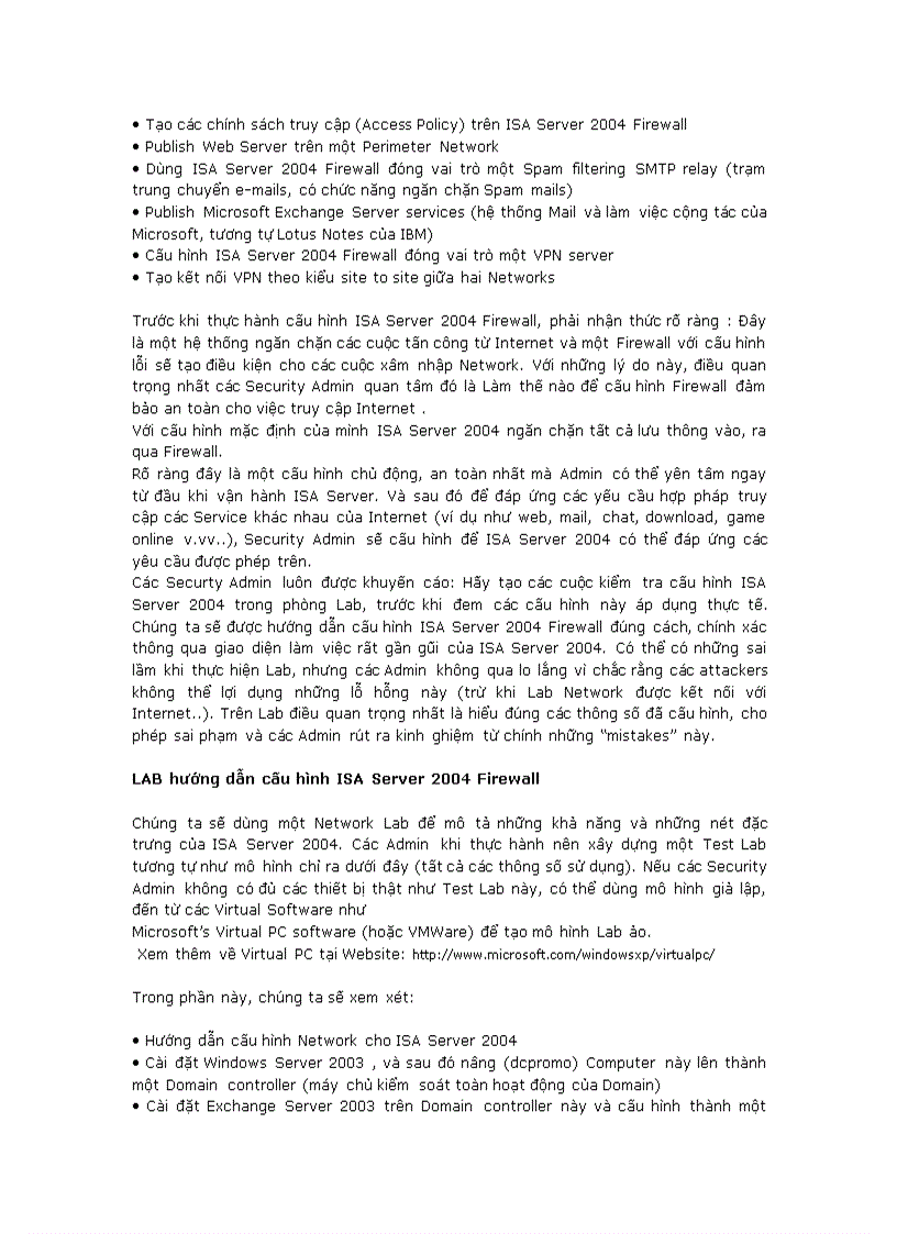 image for page Cài đặt và cấu hình ISA Server Firewall 2004 chapter 1