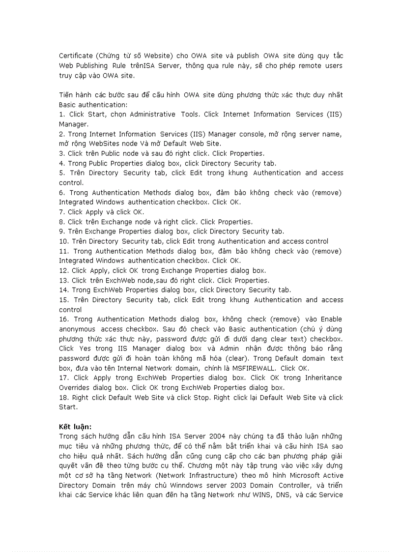 image for page Cài đặt và cấu hình ISA Server Firewall 2004 chapter 1