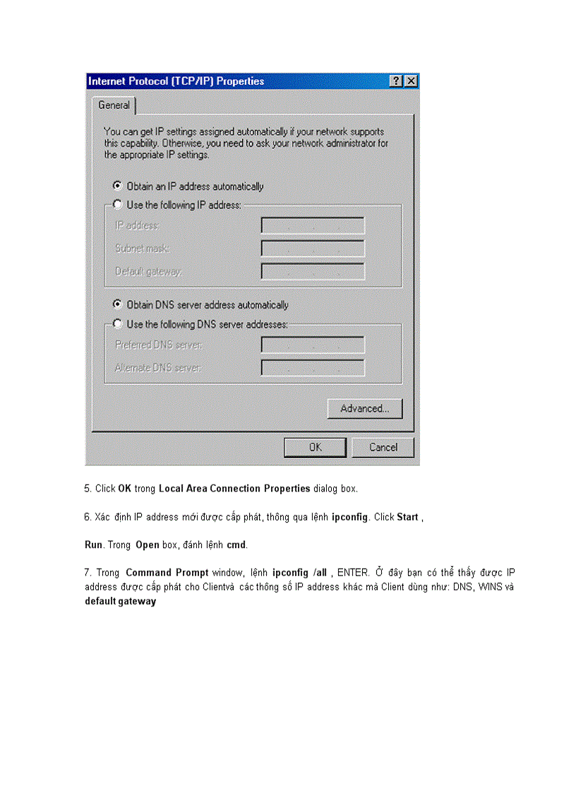 image for page Configuring ISA Server 2004 SecureNAT Firewall và Web Proxy Clients