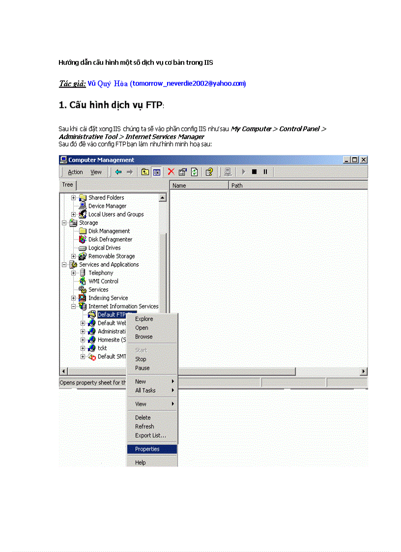 image for page Hướng dẫn cấu hình một số dịch vụ cơ bản trong IIS