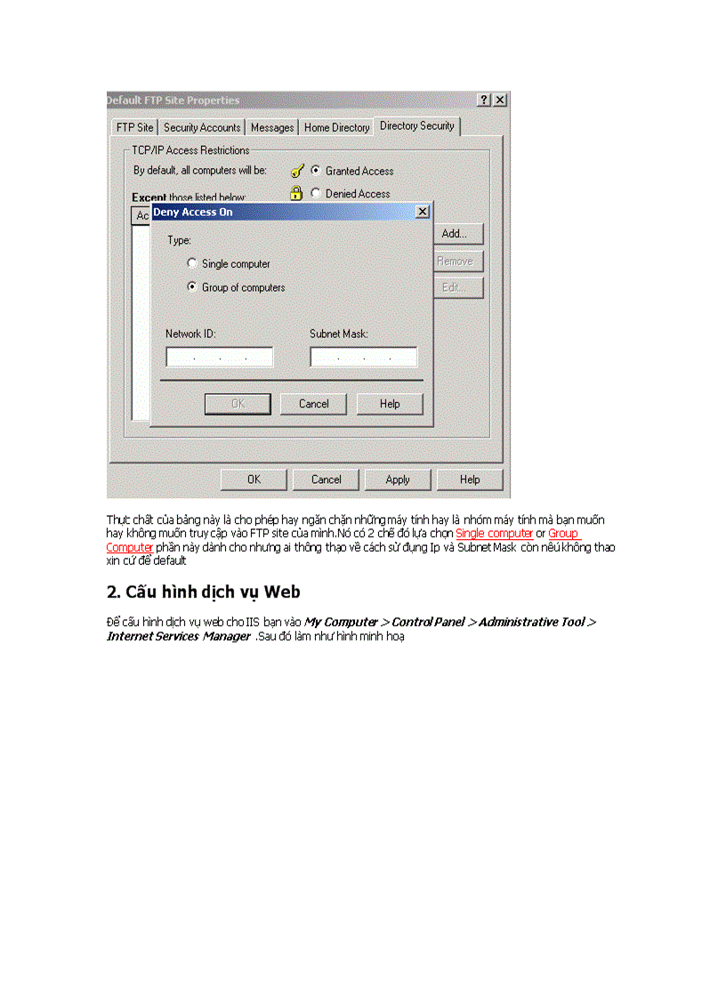 image for page Hướng dẫn cấu hình một số dịch vụ cơ bản trong IIS