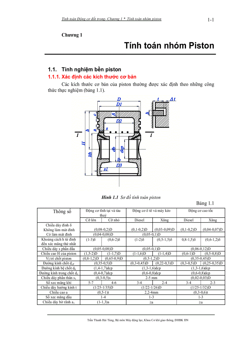 image for page Giáo trình tính toán động cơ đốt trong