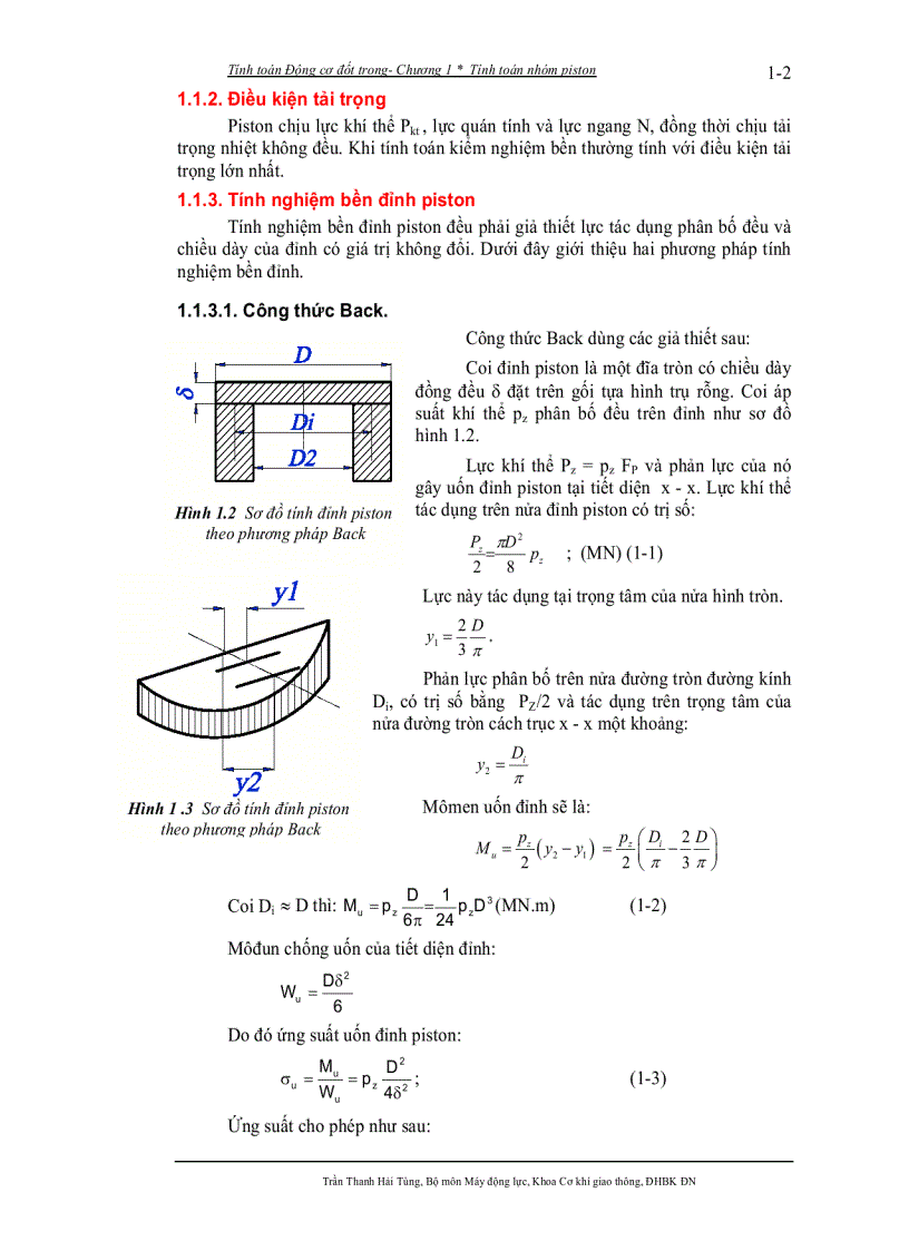 image for page Giáo trình tính toán động cơ đốt trong