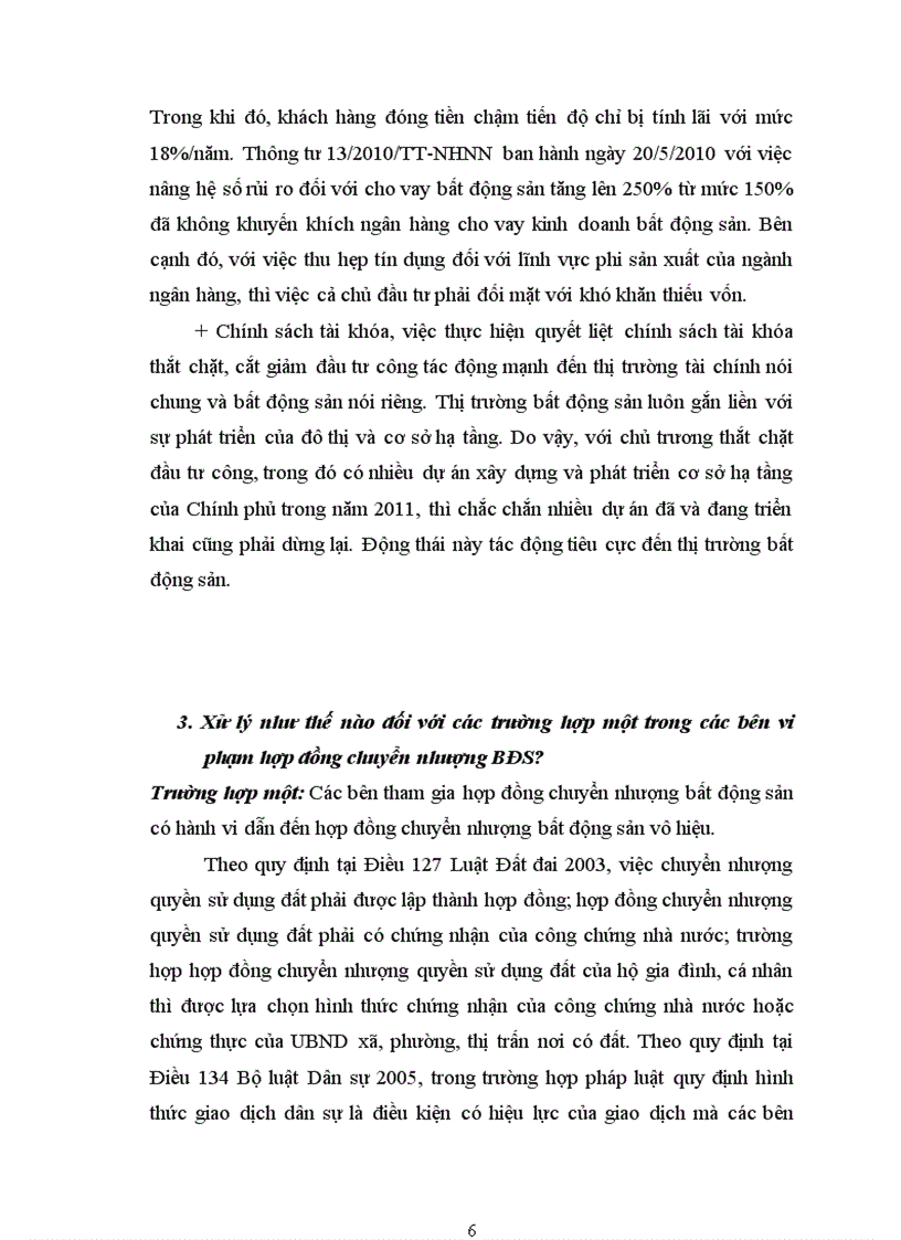 image for page Bài tập học kỳ luật kinh doanh bất động sản