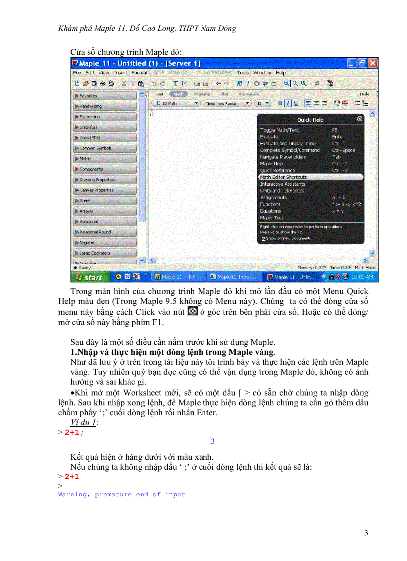 image for page Khám phá Maple 11