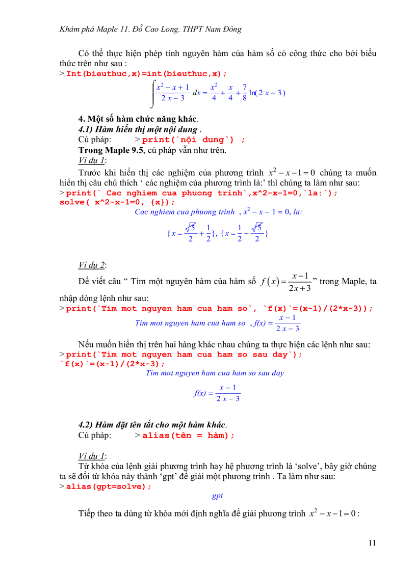 image for page Khám phá Maple 11