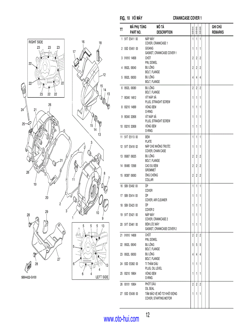 image for page Tài liệu kỹ thuật Jupiter Gravita