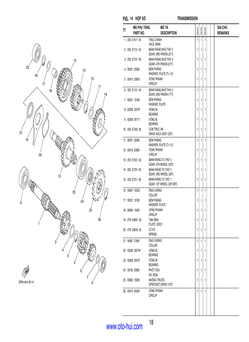 image for page Tài liệu kỹ thuật Jupiter Gravita