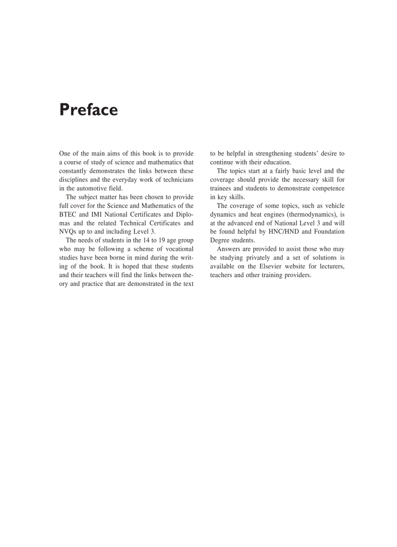 image for page Automotive Science and Mathematics Allan Bonnick