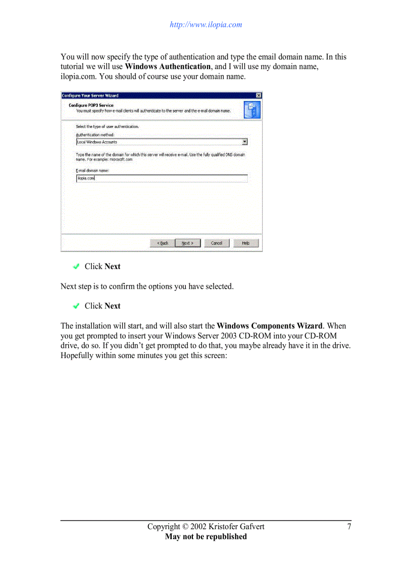 image for page Install and Configure the Email Server