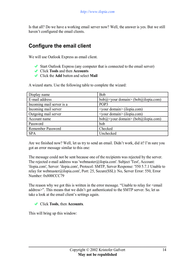 image for page Install and Configure the Email Server