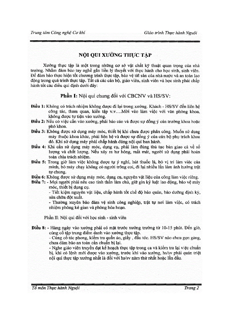 image for page Giáo trình thực hành nguội Cơ bản và nâng cao