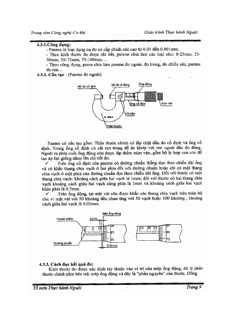 image for page Giáo trình thực hành nguội Cơ bản và nâng cao