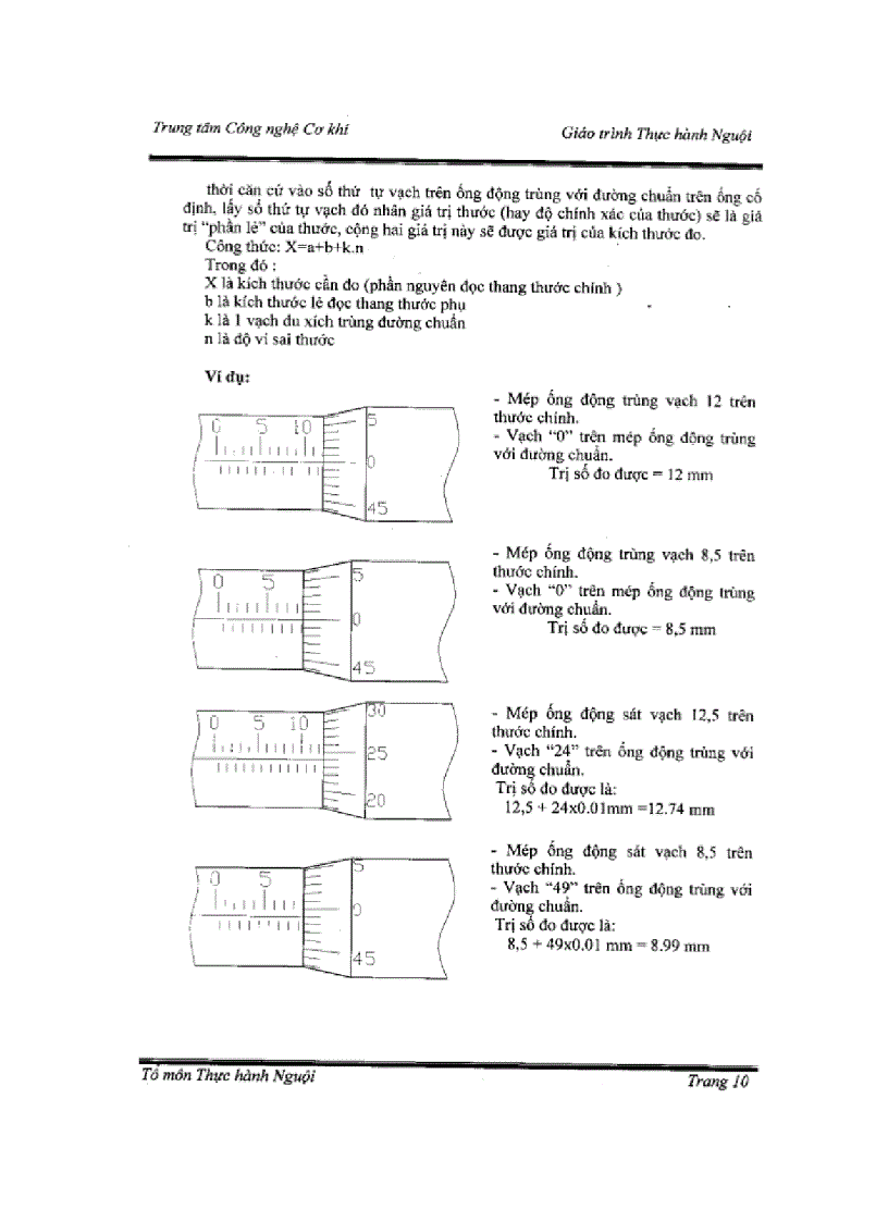 image for page Giáo trình thực hành nguội Cơ bản và nâng cao