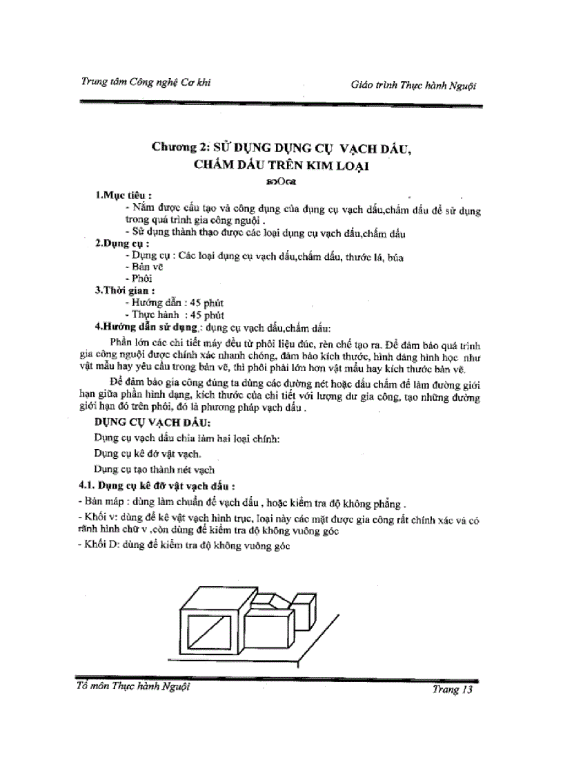 image for page Giáo trình thực hành nguội Cơ bản và nâng cao
