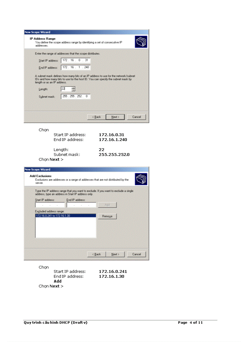 image for page Quy trình cấu hình dịch vụ DHCP trên File server