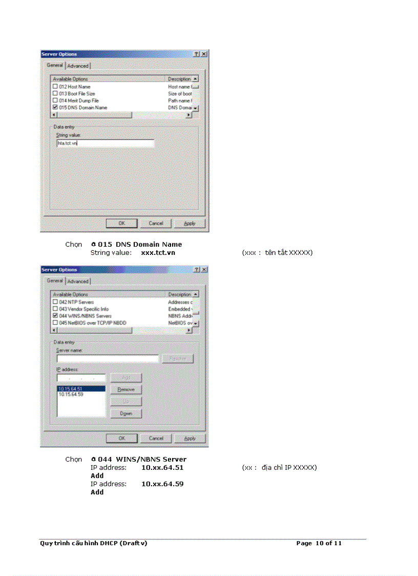 image for page Quy trình cấu hình dịch vụ DHCP trên File server