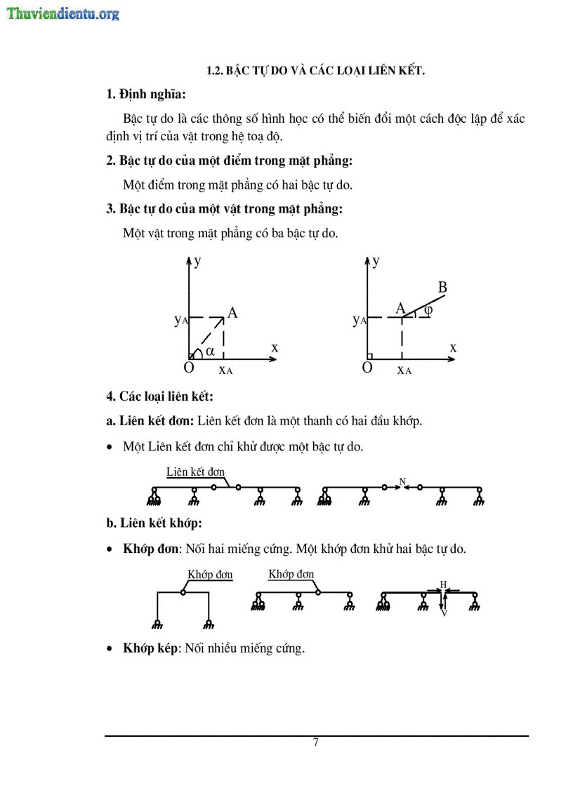 image for page Giáo trình Cơ học kêt cấu