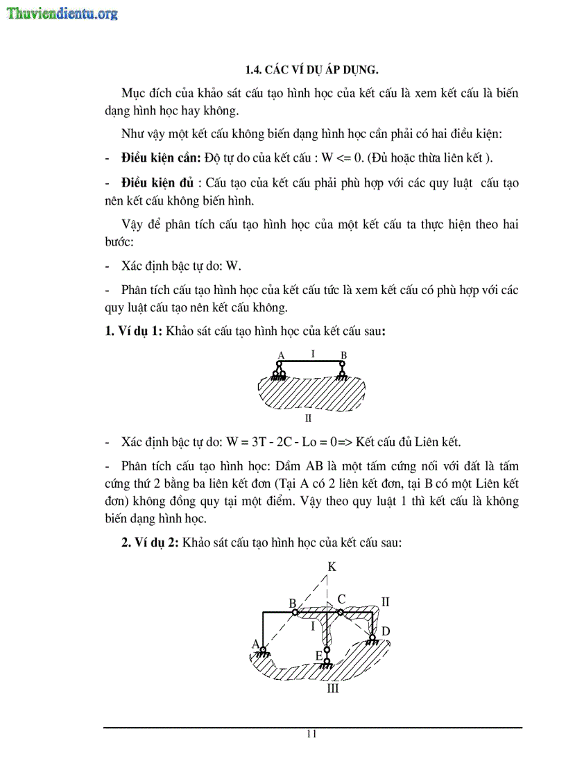 image for page Giáo trình Cơ học kêt cấu