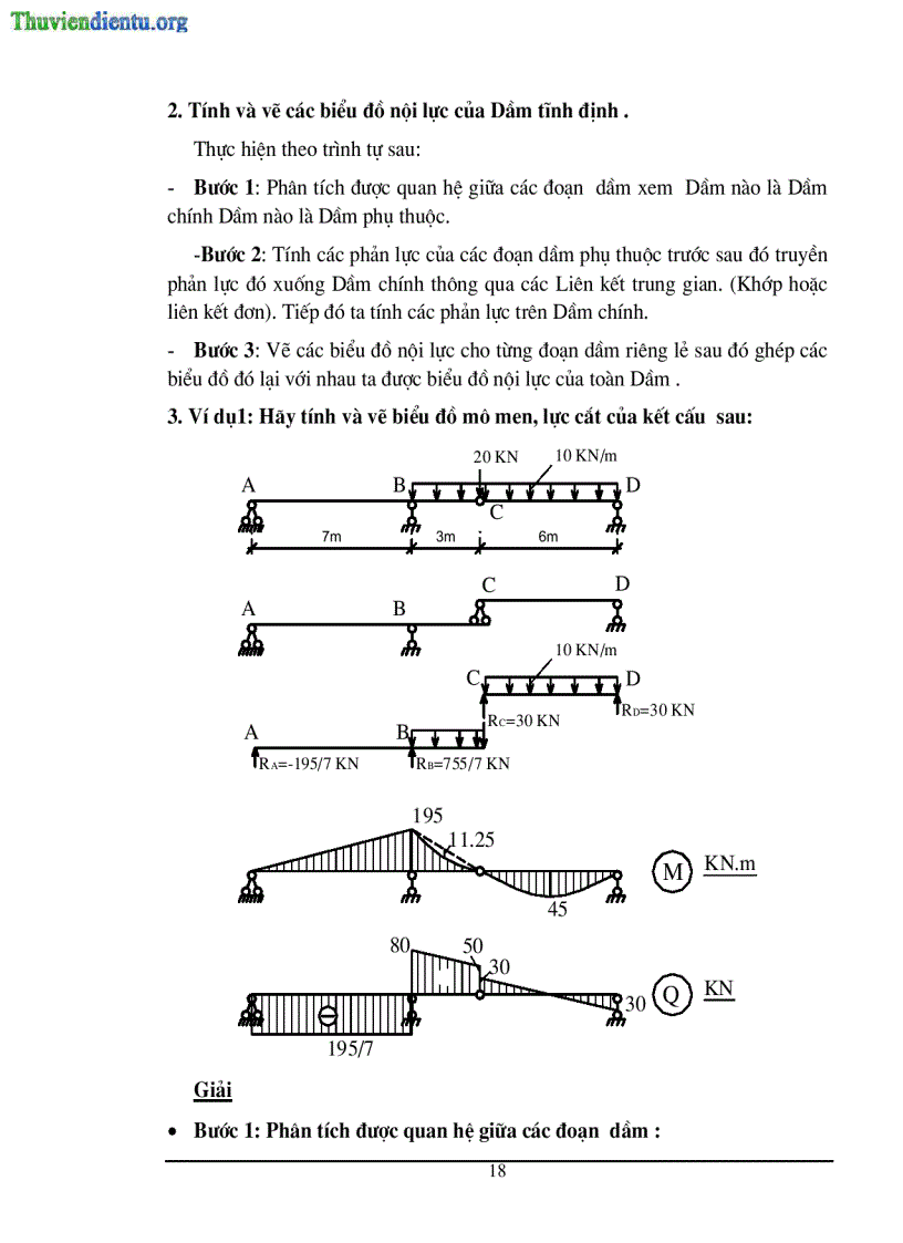 image for page Giáo trình Cơ học kêt cấu