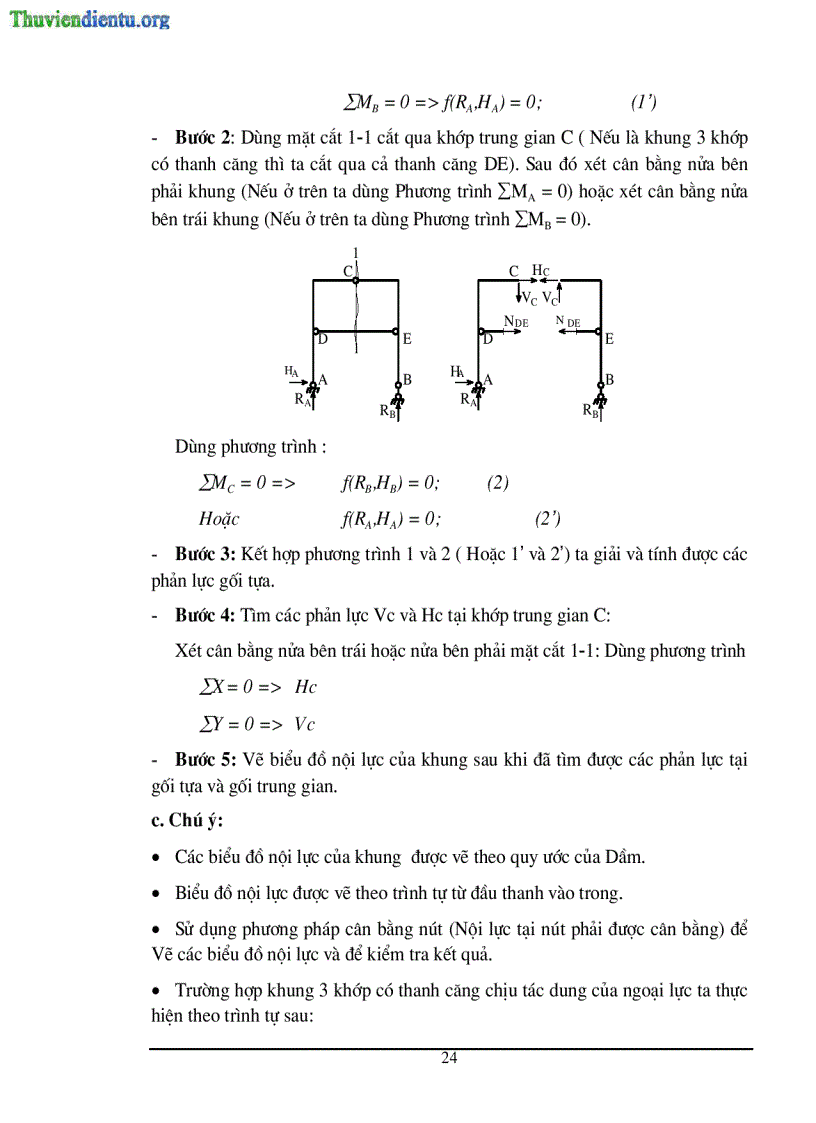image for page Giáo trình Cơ học kêt cấu